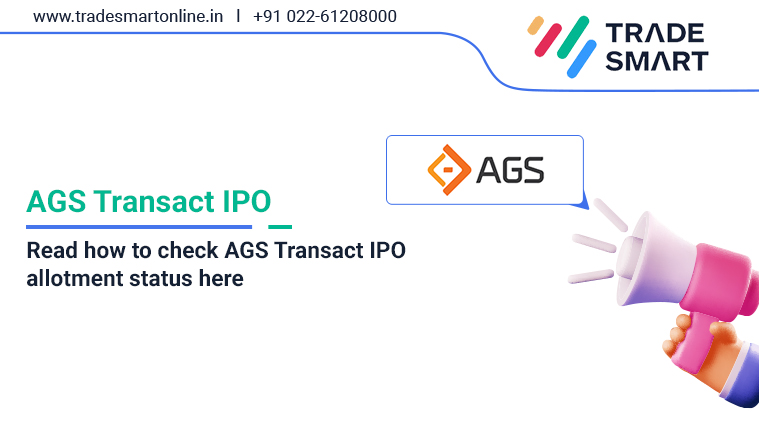 How to check AGS Transact IPO allotment status