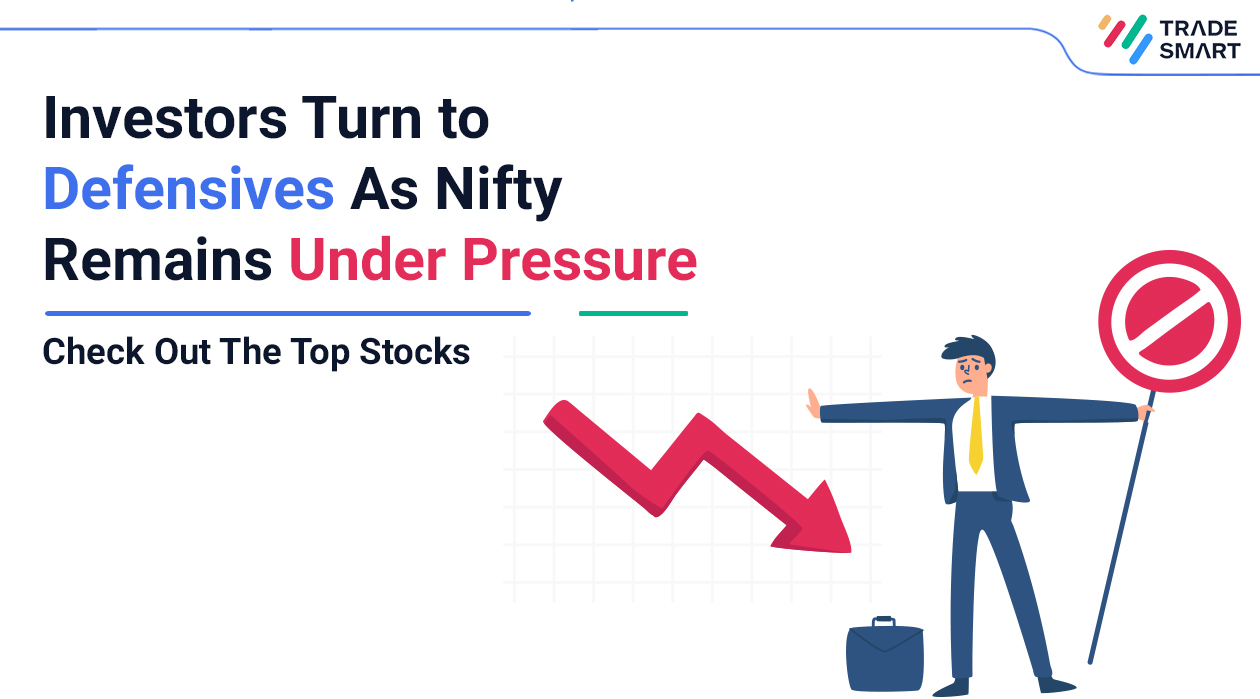 Investors Turn to Defensives as Nifty Remains Under Pressure