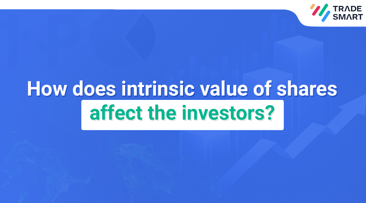 How does intrinsic value of shares affect the investors?